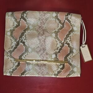 Snakeskin Pattern Clutch